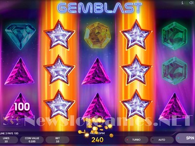 Видеослот Gem Blast производителя Endorphina