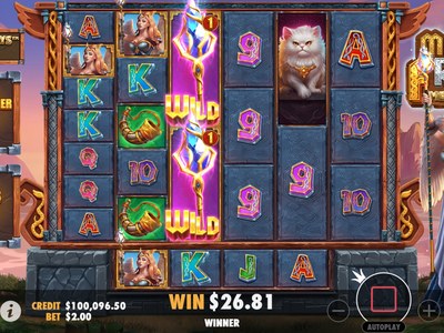 Игровой аппарат Might Of Freya Megaways студии Pragmatic Play